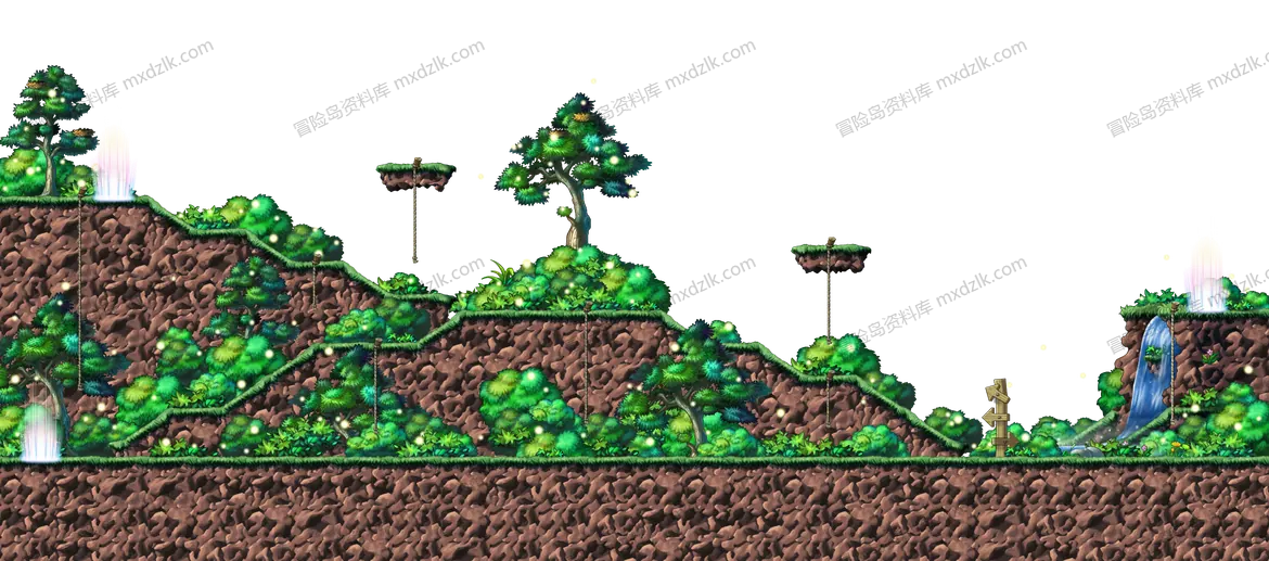 小池塘地图全貌