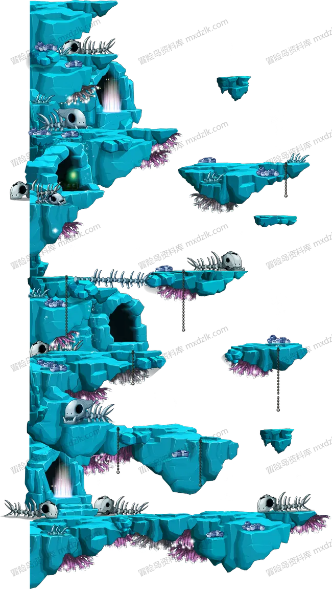 深海峡谷2地图全貌