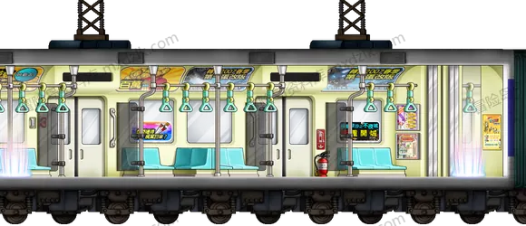 捷運車廂內部2地图全貌