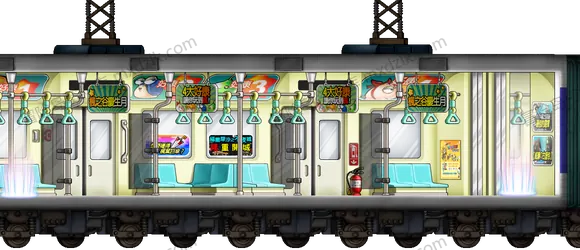 捷運車廂內部1地图全貌