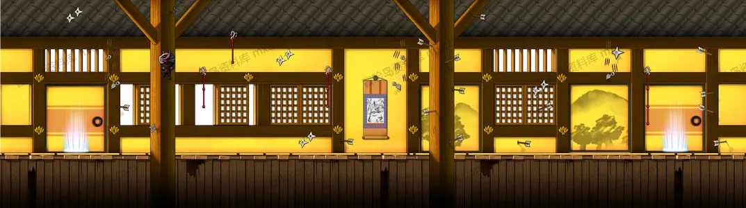 楓城 天守閣1階地图全貌