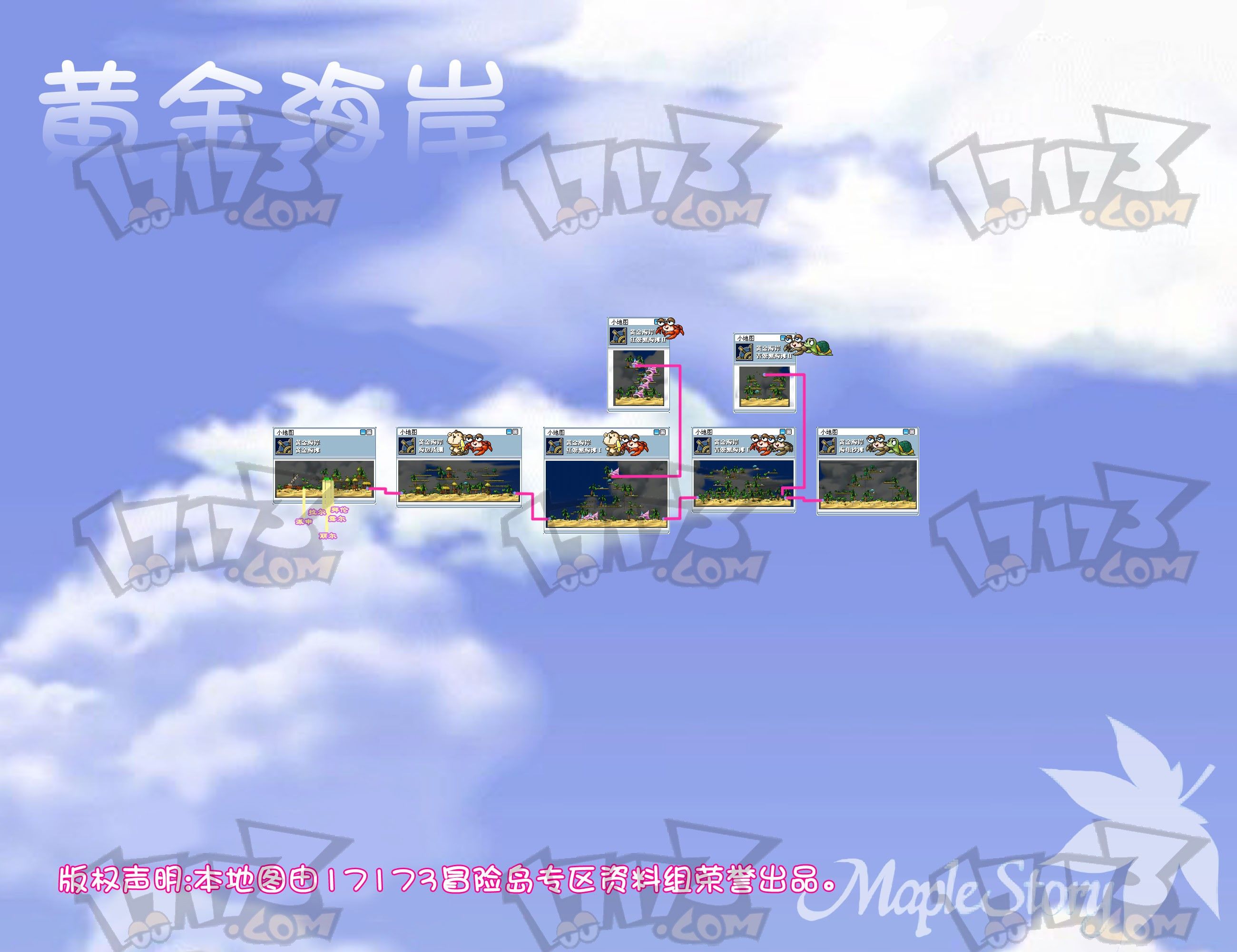 黄金海岸地图