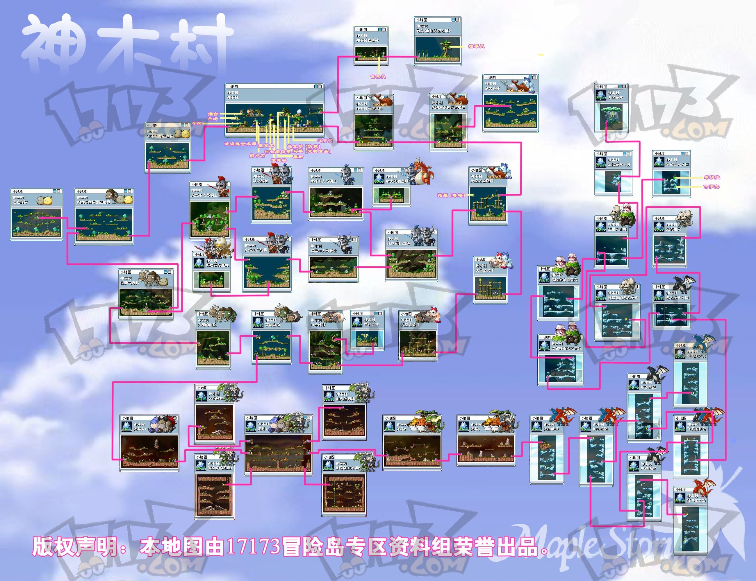 神木村地图